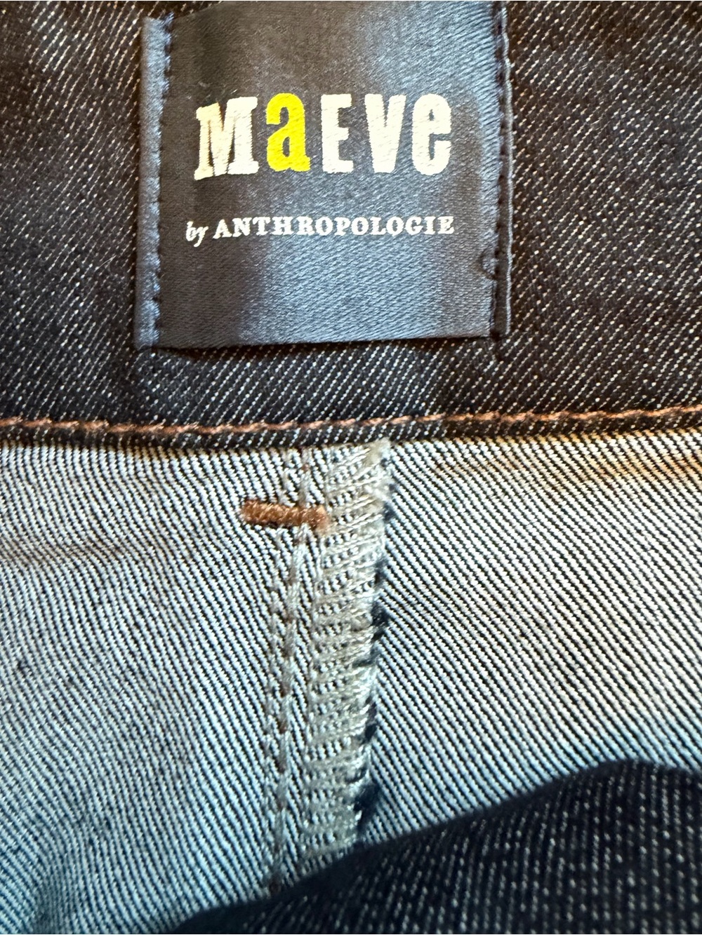 Anthropologie Colette Denim High Rise Shorts 29 Dark Wash Maeve Stretch NWOT $98 - Picture 9 of 9
